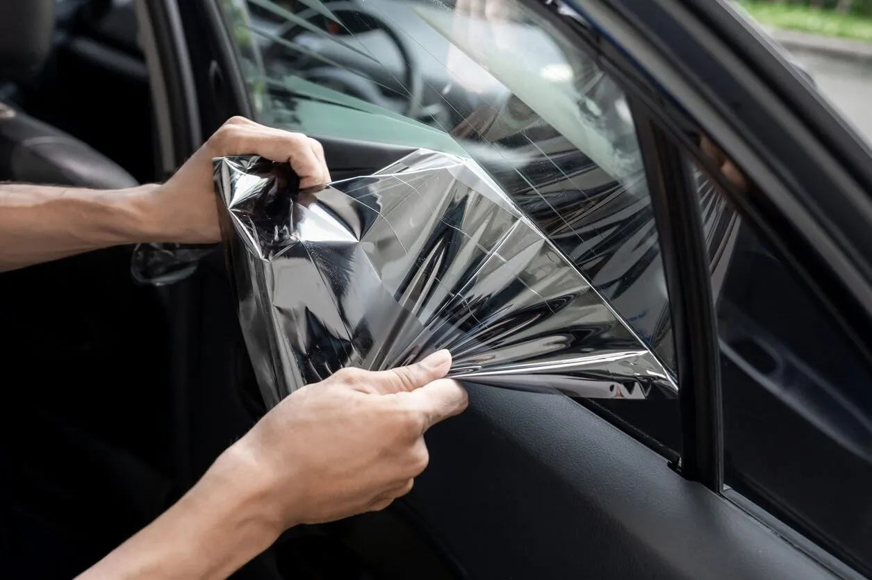 Window tint installation