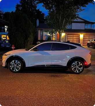 Custom lit exterior