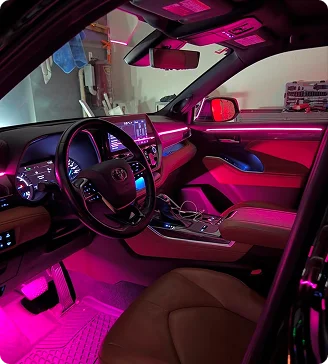 Ambient interior lighting